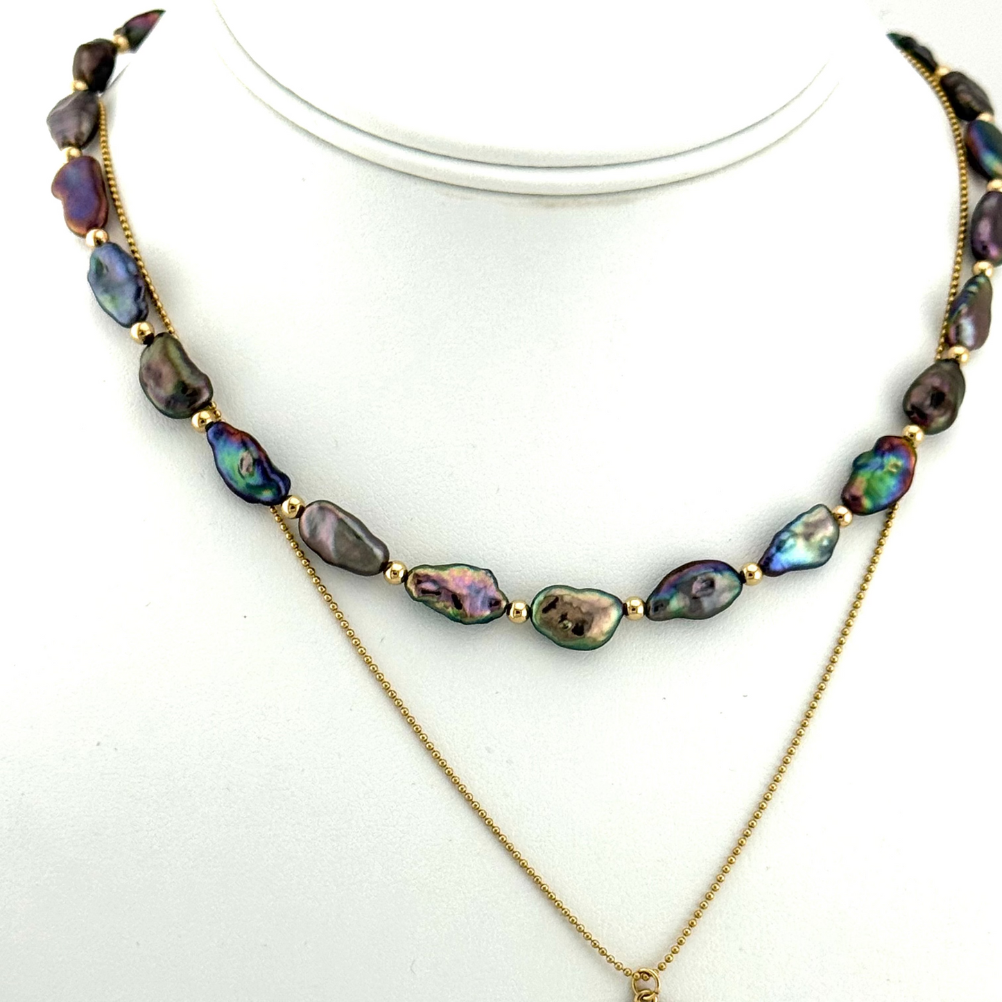 Necklace: Keshi Freshwater Pearls