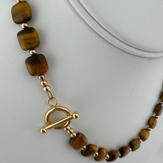 Necklace: Gemstone Tiger's Eye