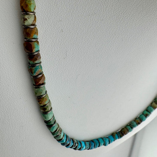 Necklace: Gemstone Turquoise Ombre