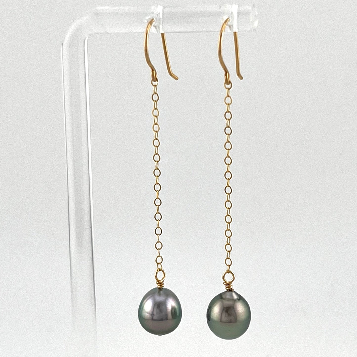 Earrings: Pearl Dangles