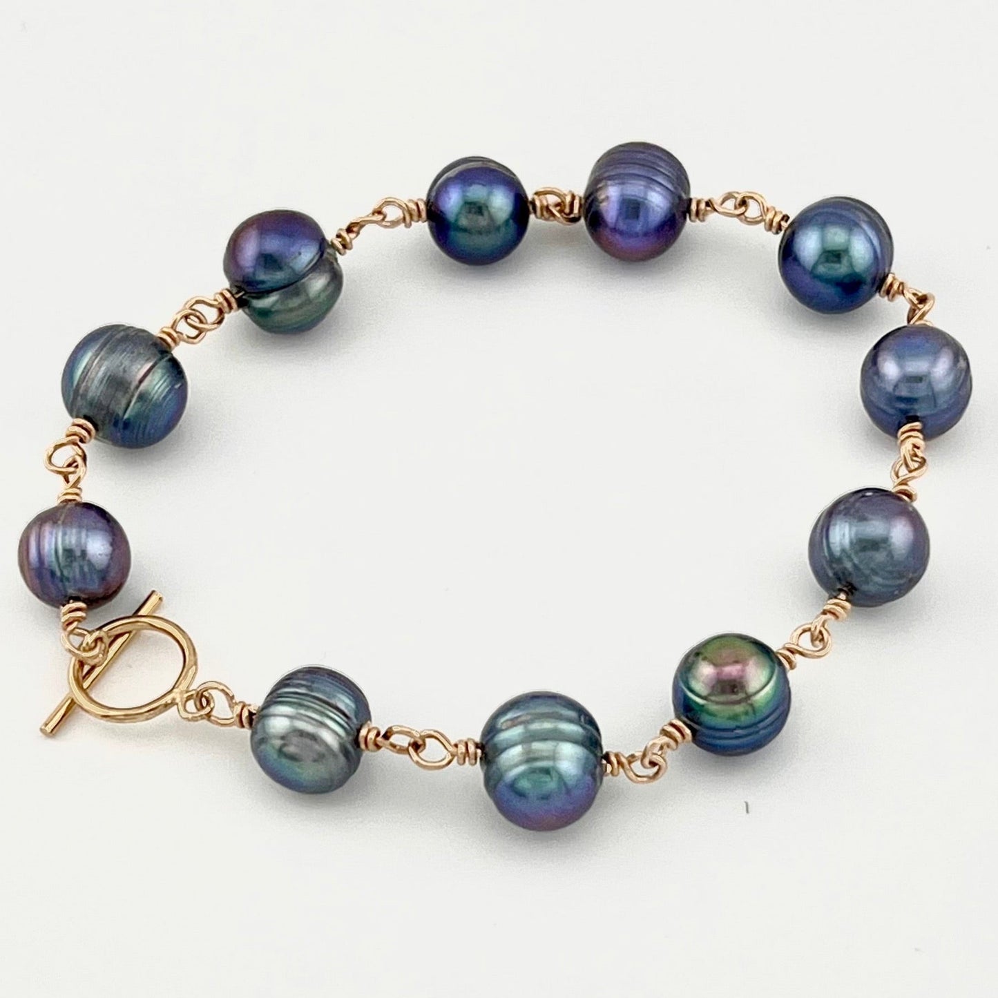 Bracelet: Tahitian Circle Pearl Beads