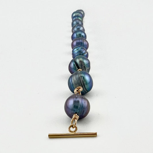 Bracelet: Tahitian Circle Pearl Beads
