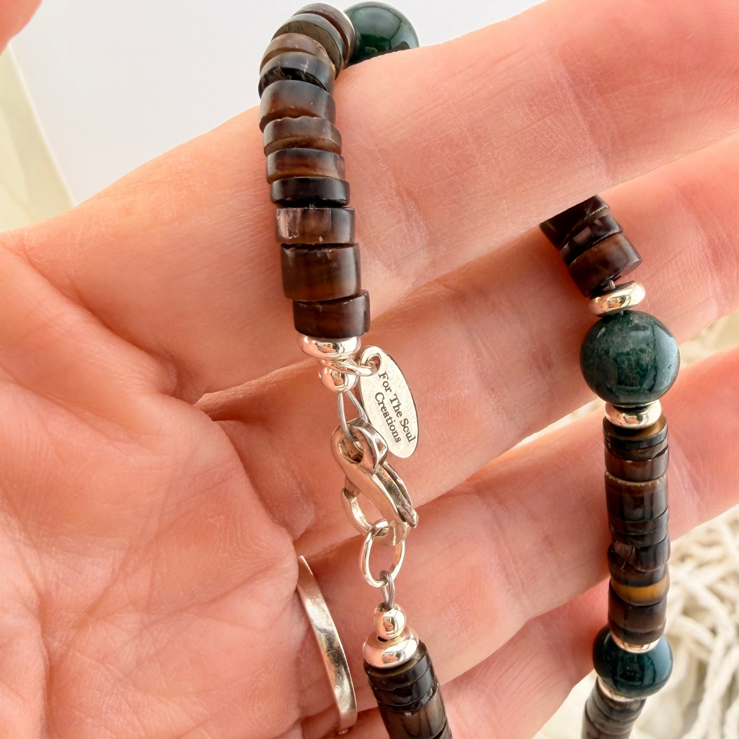 Gemstone Surfer Necklaces