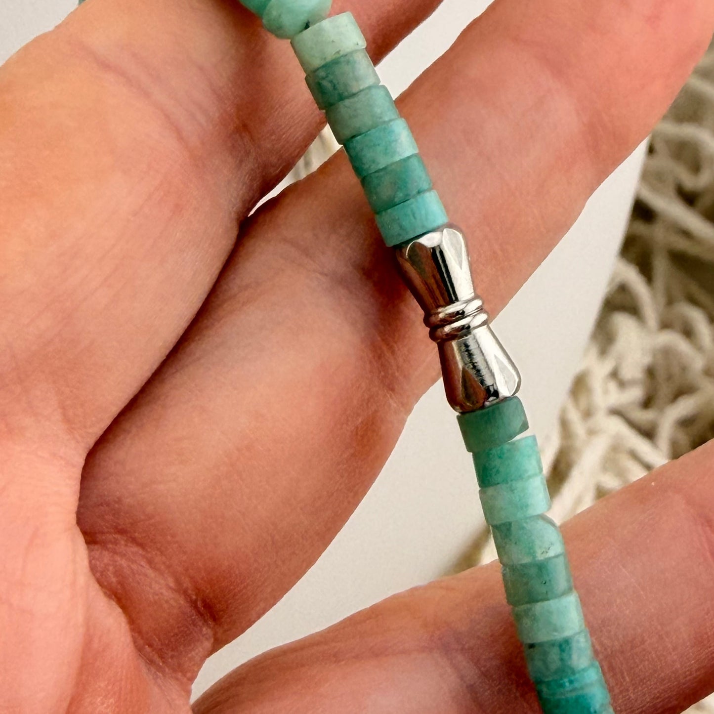 Gemstone Surfer Necklaces