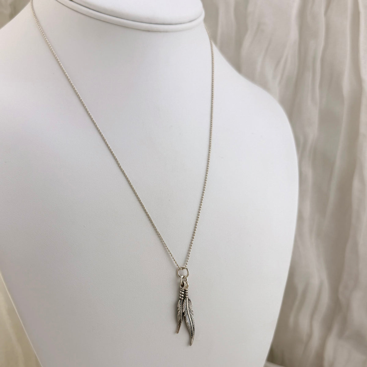 Sterling Silver Feather