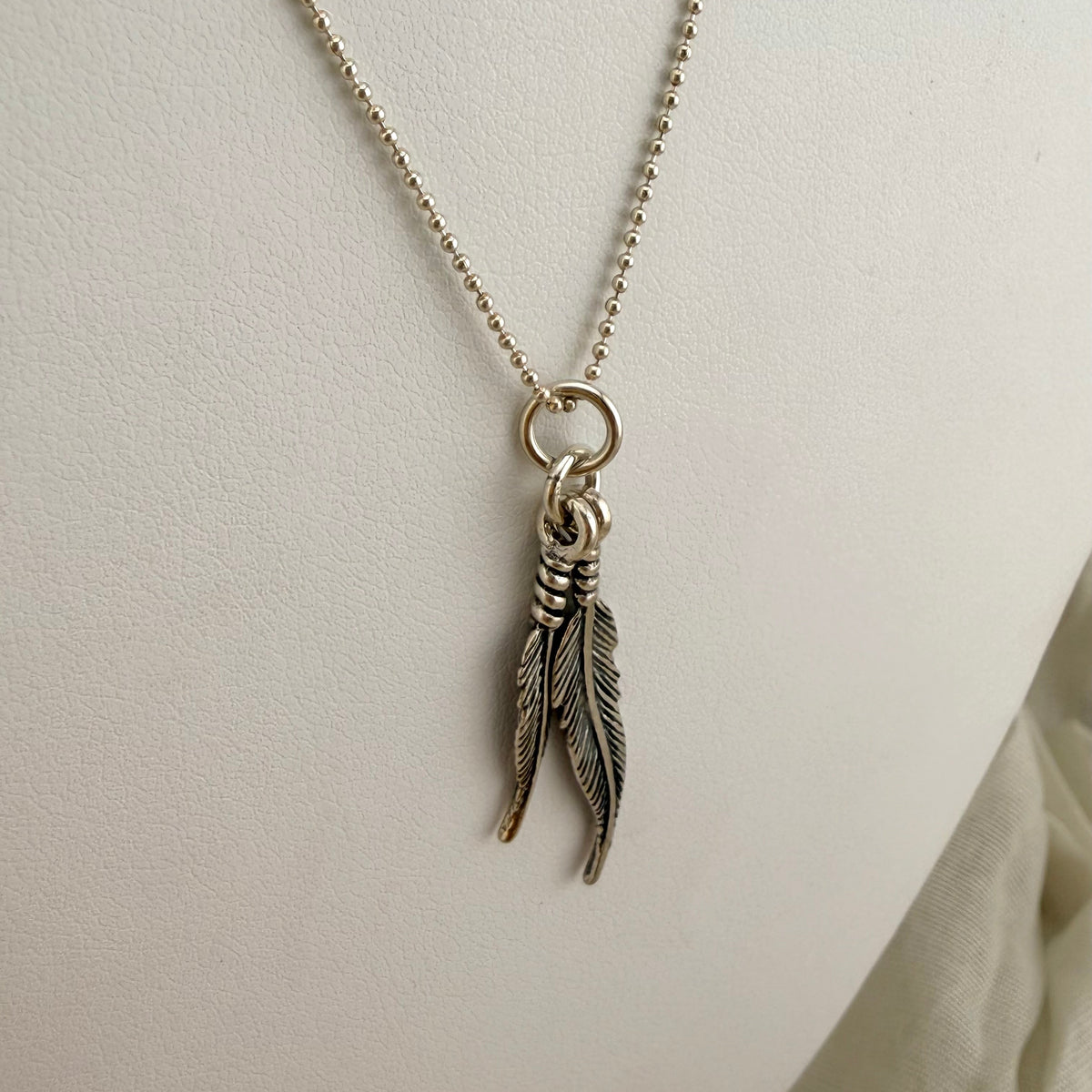 Sterling Silver Feather