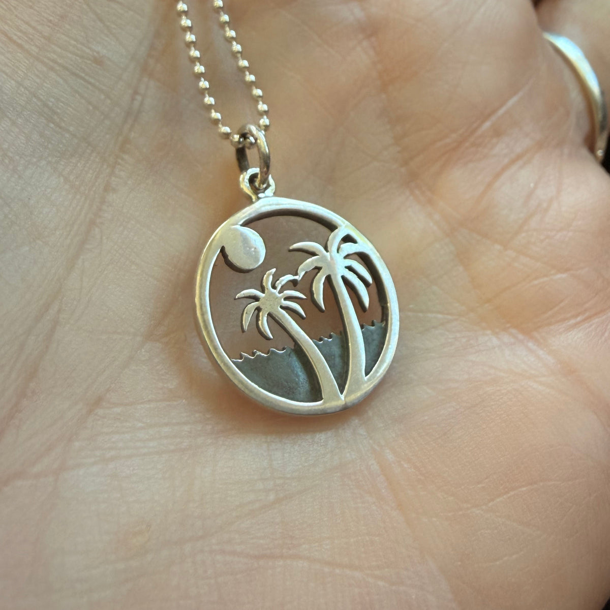 Sterling Silver Palm Trees