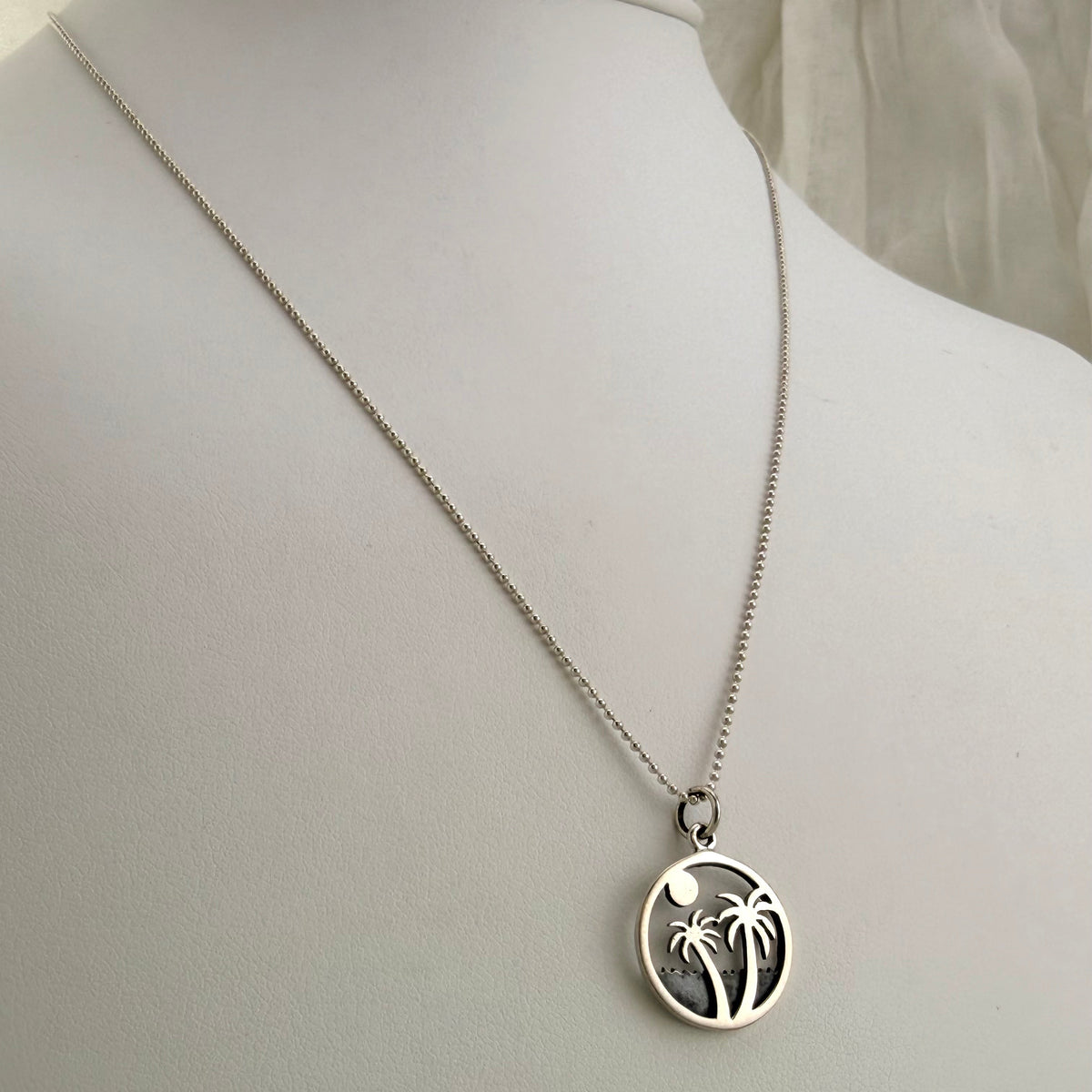 Sterling Silver Palm Trees