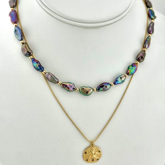 Necklace: Keshi Freshwater Pearls