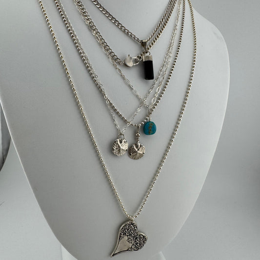 Necklace: Chain, Sterling Silver