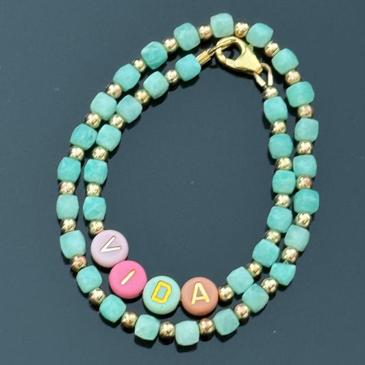 Bearded Dragon Companion Set: Name w/Amazonite