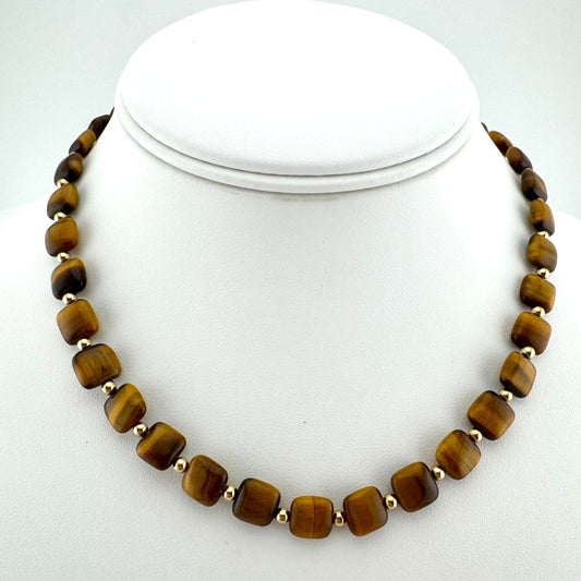 Necklace: Gemstone Tiger's Eye